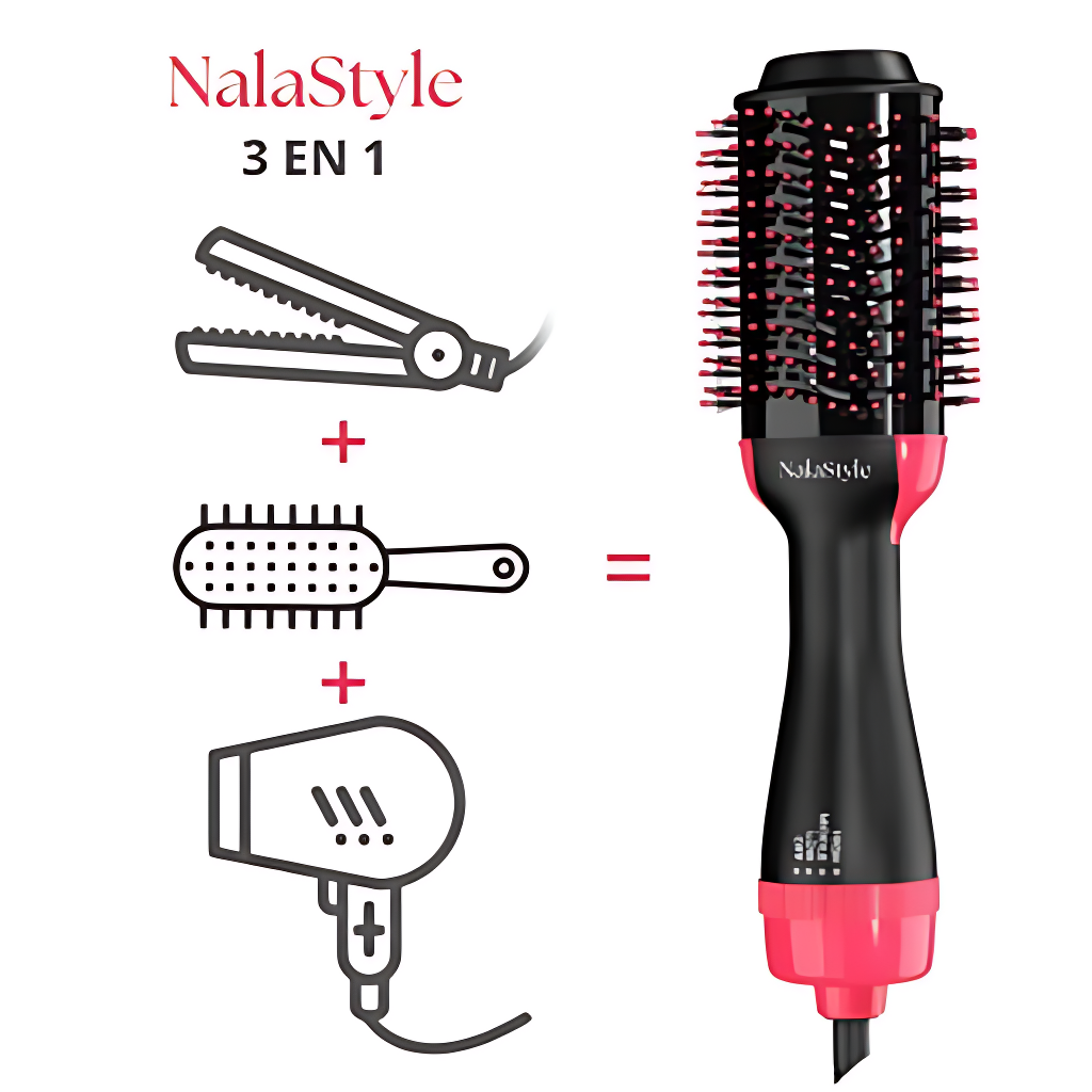 NalaStyle- Cepillo Secador y Voluminizador
